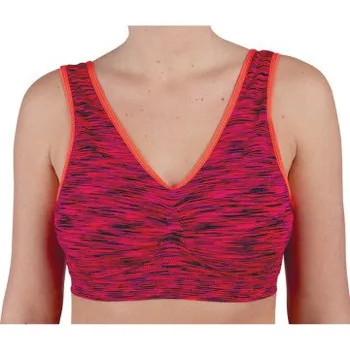 Evona Dámská sportovní podprsenka FLO oranžová/melír Velikost: 2XL/3XL