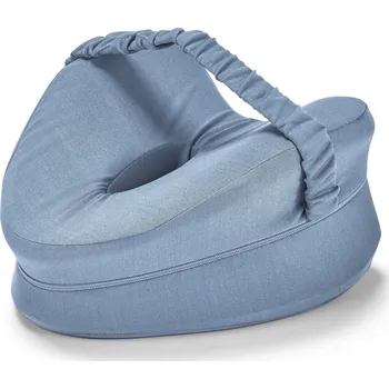 Polštář 719223 - Tchibo - Ergonomický polštář mezi kolena pro spaní na boku - barva: modrá