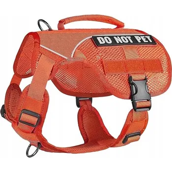 Postroj pro psa OneTigris postroj pro psa X Destroyer, velikost XL, oranžový
