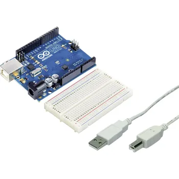 Vývojová deska Arduino 65139 deska Uno Rev3 SMD plus Breadboard a Cable Core ATMega328