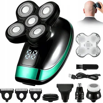 Holicí strojek ELEKTRICKÝ HOLICÍ STROJEK HOLICÍ STROJEK PRO MUŽE NA VLASY, VOUSY, ZASTŘIHOVAČ 4D