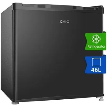 Lednice Kompresorový minibar CHIQ CSD46D4D, černo-šedý, 46 l 8592344704352
