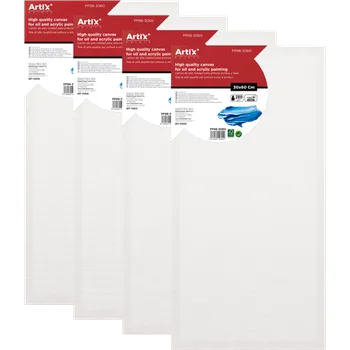 Malířské plátno plátno v rámu 30x60 cm PP98-3060 4 kusy MP