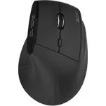 Acer Smart Fit Vertical Mouse - Black, Wireless RF 2.4GHz + BT (2x) + USB, vertikální (pro (HP.EXPBG.020)