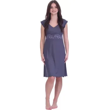 Dámská noční košile Noční košile Follia modal Vivien/12314, 2XL, antracit