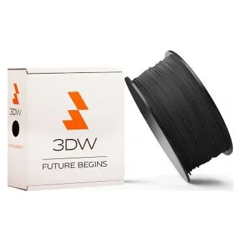 Filament 3DW - ABS filament 1,75mm černá, 0,5 kg, tisk 220-250°C (D11208)