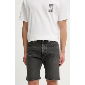Pánské kraťasy Džínové šortky Levi's 501® ORIGINAL 36512.0278 černá 99J, vel. 31