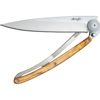 Sport Kapesní nůž Deejo 9CB001 Wood natural 27g olive wood