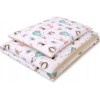 Povlečení Sada povlečení Bobono 60 x 120 cm béžová