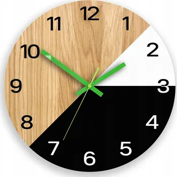 Hodiny Nástěnné hodiny Volan hnědé 33cm