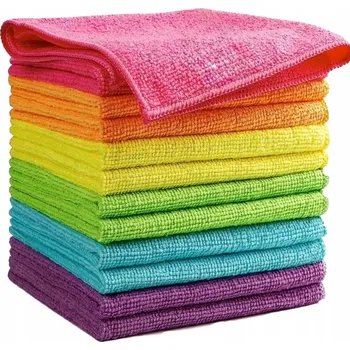 Utěrka 10x MĚKKÝ UTĚRKA EXPERT UTĚRKA Z MIKROVLÁKNA VELKÁ 30x40cm MEGA