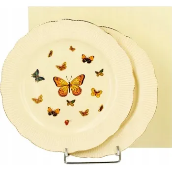 Talíř Dezertní talíř Duo Motýlci 20,5 cm
