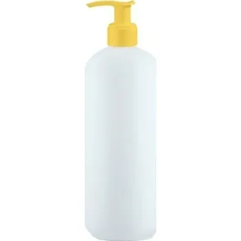 Dávkovač mýdla Dávkovač s ručním stojanem, 500 ml, žlutý