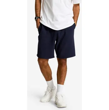 Pánské kraťasy DOMYOS Pánské fitness kraťasy meltonové s kapsami XL MODRÁ