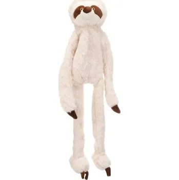 Hračka pro psa Hračka FLAMINGO plyš - Landy lenochod béžový (S) 19x10,5x60cm