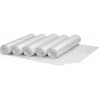Pytle na odpadky Pytle na odpad 120 litrů, 700 x 1100 mm, LDPE, 170 mikronů, 25 ks, transparentní
