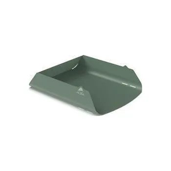 Odkladač, zelená, kov, ALBA ODBAN V ALBA