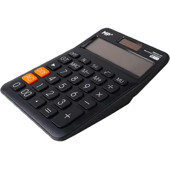 Kancelářská technika MP kalkulačka MP 12 míst černá PE032-01 blistr 619048
