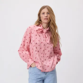 Dámská košile Reserved - Květinová košile - růžová - 870KB-30X - 870KB-30X-XS