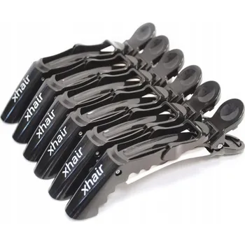 Sponky do vlasů xhair 6 ks černé