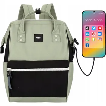 Městský batoh Batoh Himawari Sorrel HM1881 na notebook 13,3" s USB