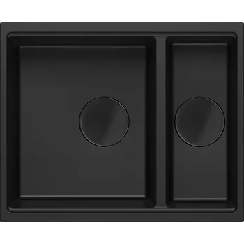 Granitový dřez Jednokomorový dřez Quadron Logan 150 granit černý