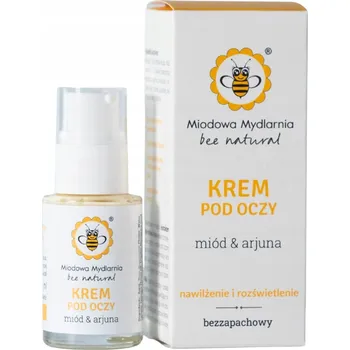 Péče o oční okolí Miodowa Mydlarnia Oční krém Med a arjuna