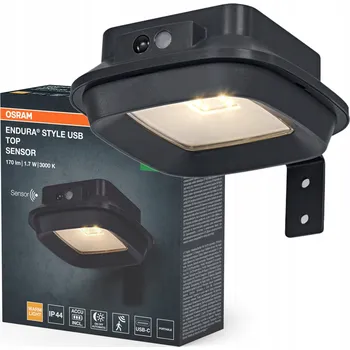 Venkovní osvětlení Venkovní nástěnné svítidlo Osram šedé s integrovaným LED zdrojem 1,7 W