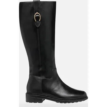 Dámské kozačky Geox Dámské Černé dámské kozačky Geox Walk Pleasure Černá 38 (2539835)