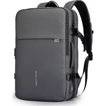 Městský batoh Mark Ryden multifunkční batoh s USB Francois Šedý 40L
