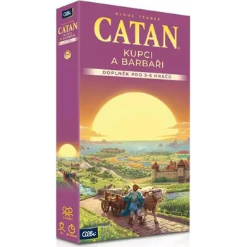 Desková hra Catan - Kupci a barbaři 5-6 (redesign 2025)