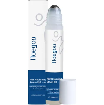 Vlasová regenerace Rozmarýnový olej na vlasy s rollerem Vyživující hydratační sérum proti vypadávání vlasů Posilující regenerační vlasová péče