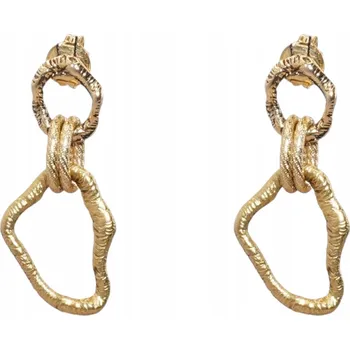 Náušnice Náušnice visací kovové tyrkysové CANTO