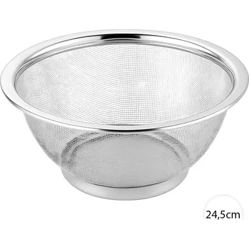 Cedník a síto Perfect Home Nerezové sítko 24,5cm s podstavcem, 19060