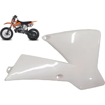 Plast minicross Coyote, NRG pravý boční bílá