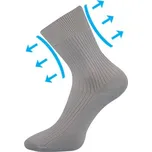 BOMA Ponožky pánské medicine VIKTOR s nestahujícím lemem SVĚTLE ŠEDÉ (3 páry) Velikost: 43-45 (29-30)