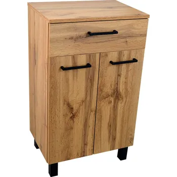 Koupelnový nábytek Doplňková koupelnová skříňka nízká Luka OW N 50 49,7 x 35,2 x 84 cm