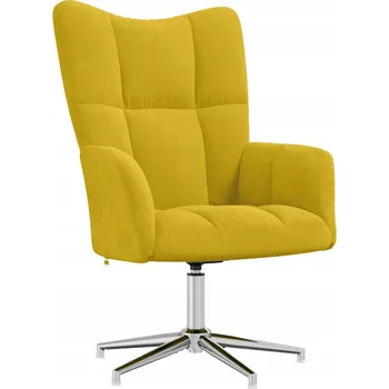 Křeslo Tradiční křeslo VidaXL žluté