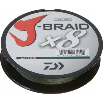Rybářská šňůra Šňůra J-Braid X8 0,2 mm Daiwa 150 m