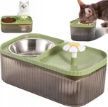 Fontánka pro kočky s miskou na jídlo…