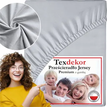 Prostěradlo Prostěradlo s gumou Texdekor jersey 120 x 200 cm