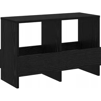 Knihovna Regál na časopisy Černý dub 68,5 x 30 x 45 cm