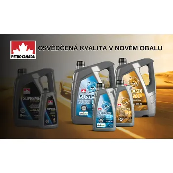 Provozní kapalina PETRO-CANADA SUPREME SHP 5W-20 5l SUPREME SYNTHETIC 5W-20 5l