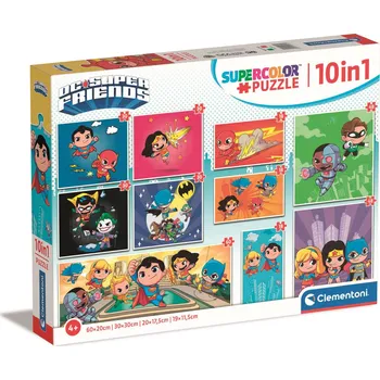 Puzzle Puzzle 10v1 DC Super Friends CLEMENTONI 20272