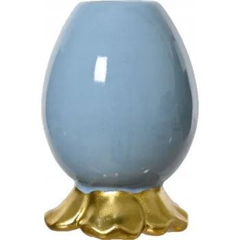 Váza Váza ve tvaru vejce, modrá 9 Cm