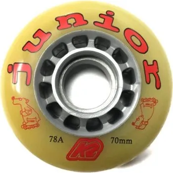 Příslušenství pro in-line K2 Kolečka K2 Junior 4set, Varianta 78A, Druh 70MM 422413