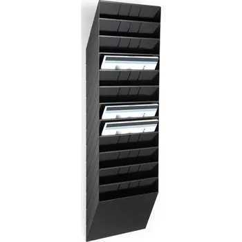 Kancelář FLEXIBOXX 12x A4 na šířku - Černá