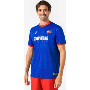 Fotbal KIPSTA Fotbalový dres pro fanoušky Slovenska L MODRÁ|ČERVENÁ