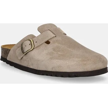 Dámské pantofle Semišové pantofle Scholl FAE F321982361 béžová 80X, EUR 36