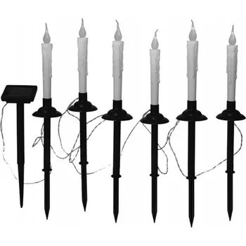 IP kamera ŚWIECA SOLARNA LED OGRODOWA LAMPA PRO NAROZENINY PIKNIKY SVATBY KOSTEL SVĚTLO